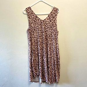 Leopard print dress. Size L from Maurice’s
